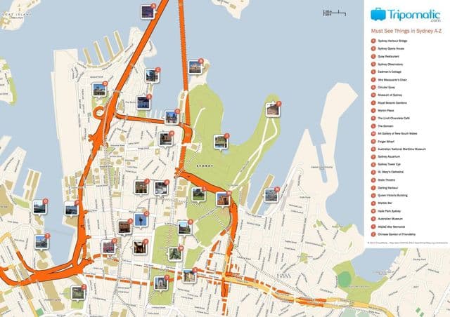 Mappa di Sydney